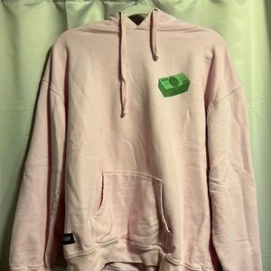 unisex ripndip pink money hoodie